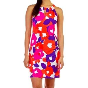 Jude Connally Lisa Floral Halter Dress Size Small
